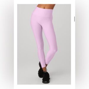 Pink High-Waisted Leggings